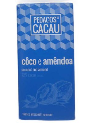 Chocolate Negro com Côco e Amêndoa (100gr)