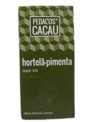 Chocolate Negro com Hortelã-pimenta (100gr)
